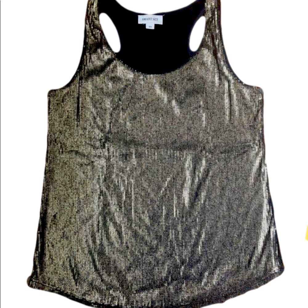 Smart Set Sequinned Top S